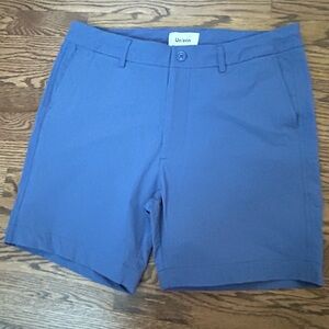 Create Unison Golf Shorts In Blue Size Large NWT